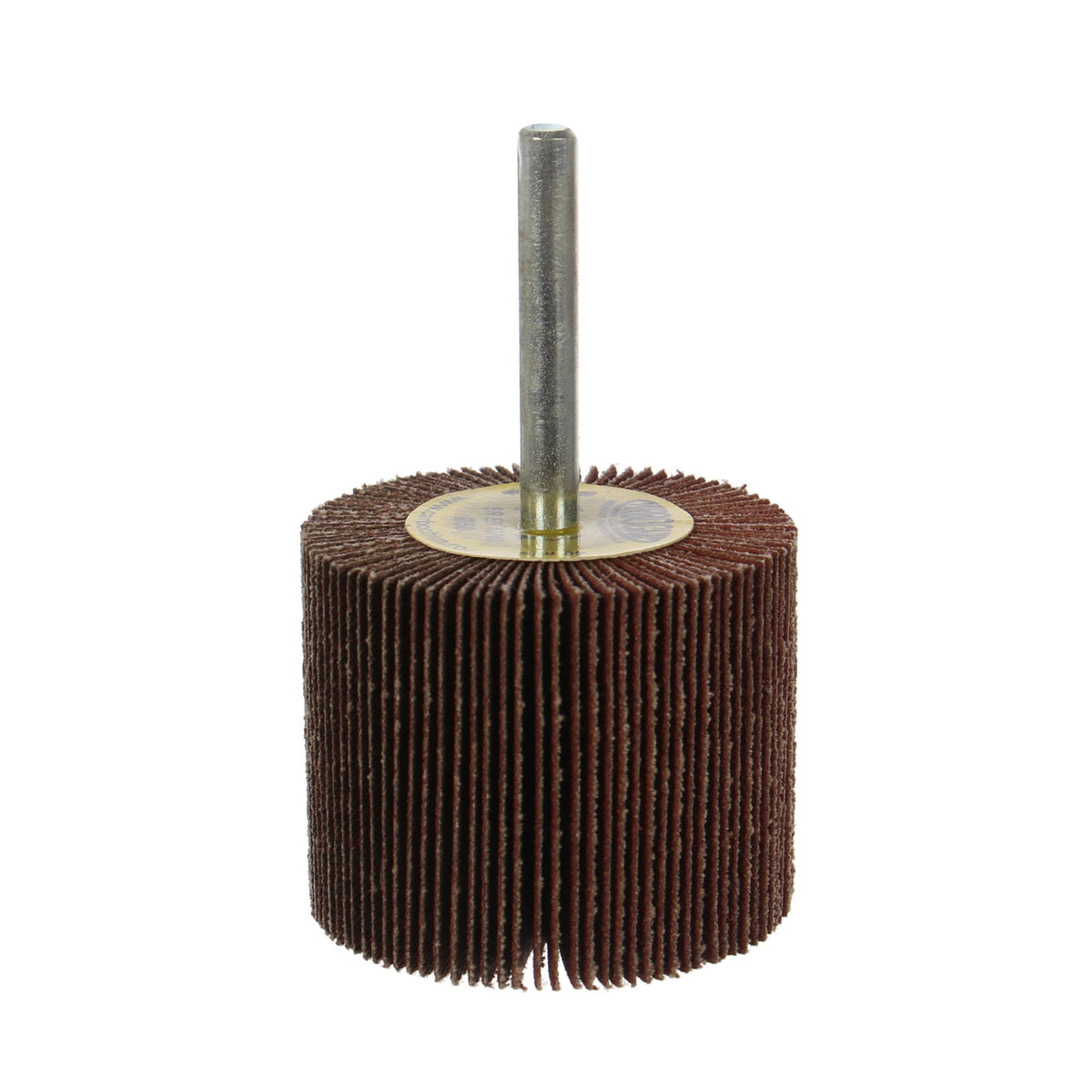 Disc lamelar, pentru slefuire lemn / metale / materiale constructii, cu tija, 50 x 40 x 6 mm, granulatie 120
