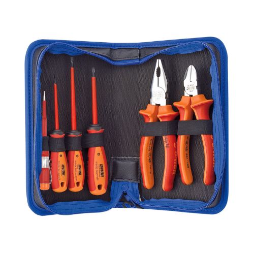 Set de scule VDE BI in husa tip mapa Unior - 906VDEBI