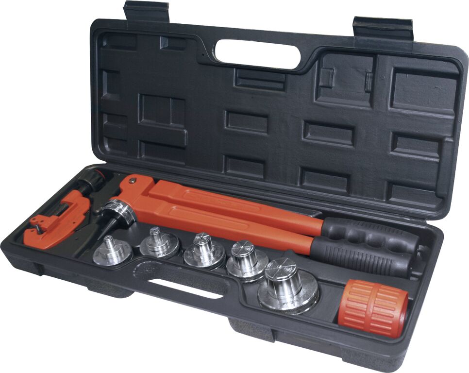 68206 Trusa scule pentru expandat tevi cupru moale si aluminiu, DIM 12-15-18-22 mm