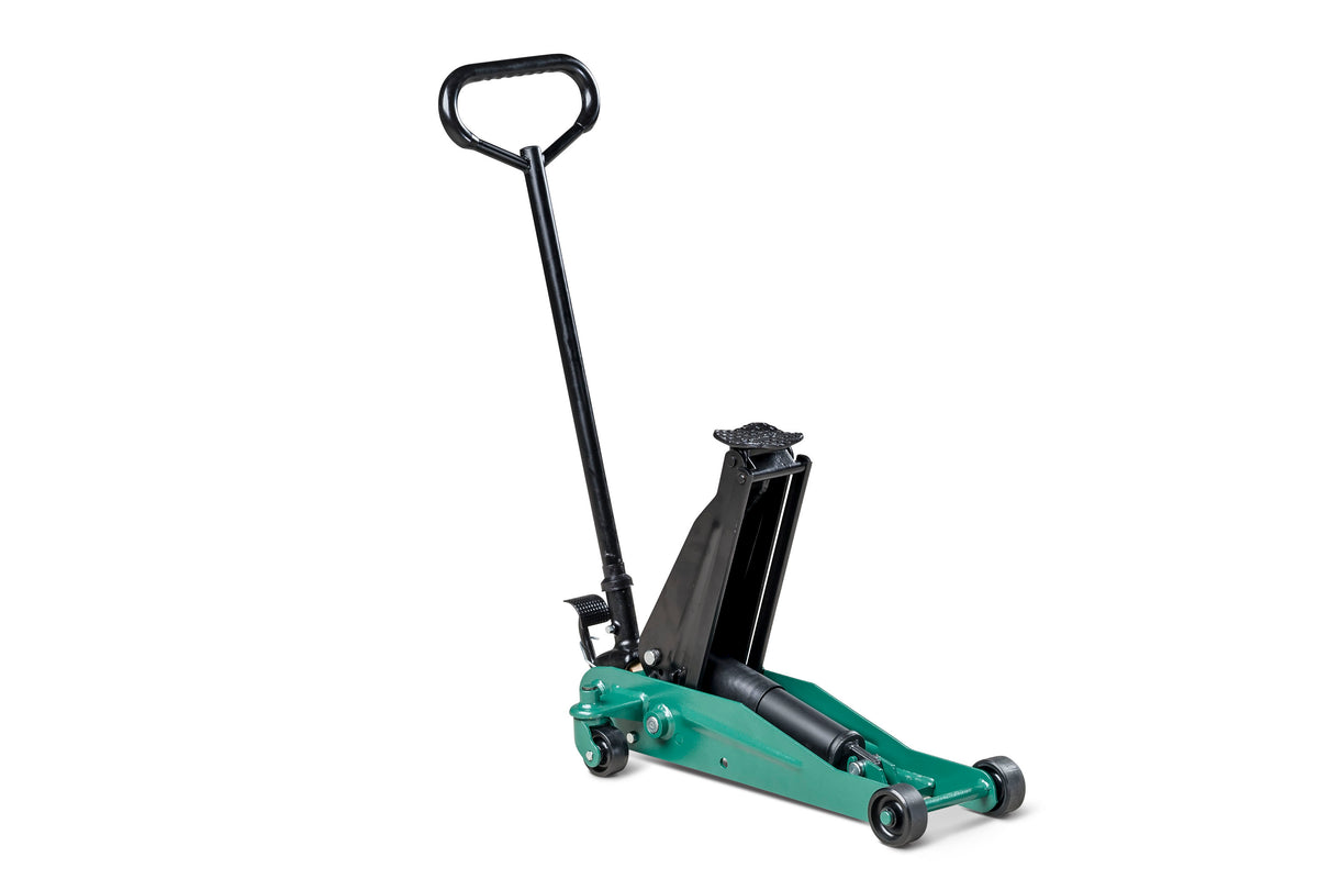 Cric hidraulic de atelier 2T, cu role din poliuretan, silentioase - 2T-C Bogie PU