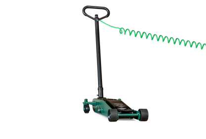 Cric pneumo-hidraulic 1,6T, cu roti din cauciuc dur - A1,6T-77 HRW