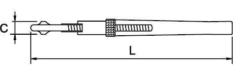 61028 Cleste STILSON AL GGG-W-651E, L 48”