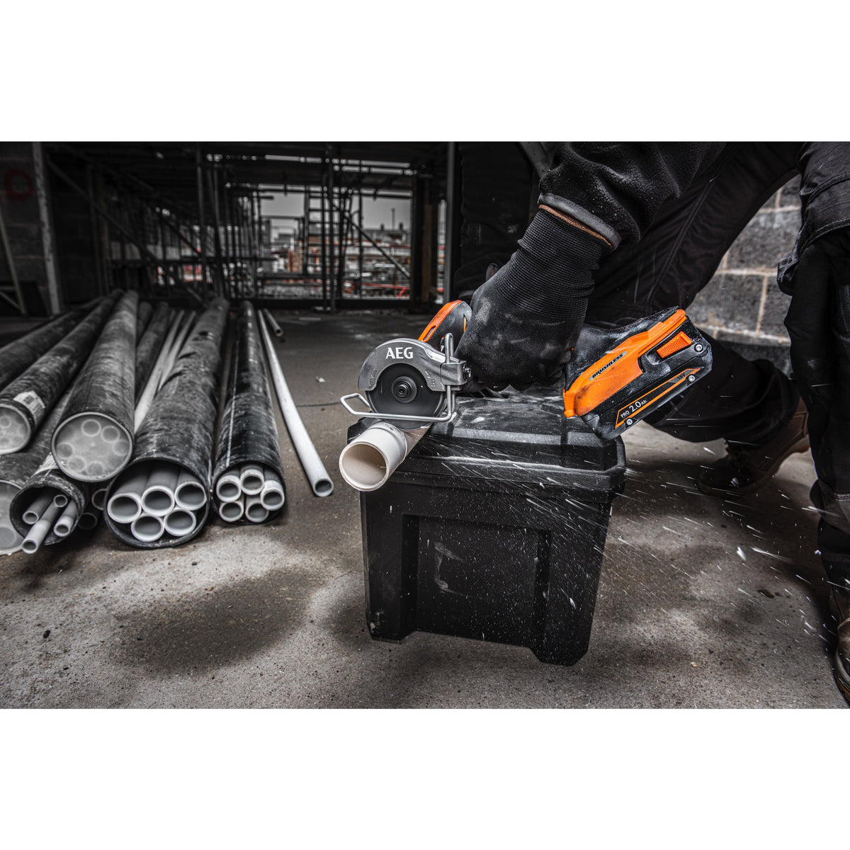 Fierăstrău multi-material AEG Fierăstrău multi-material SubCompact 18V, cu motor fără perii, BMMS18SBL-0, 4935472280