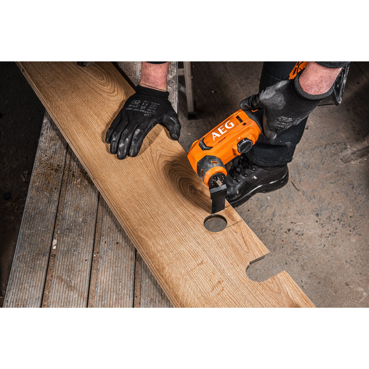 Sculă multifuncțională AEG Unealtă multifuncțională 18V, BMT18-0, 4935478943