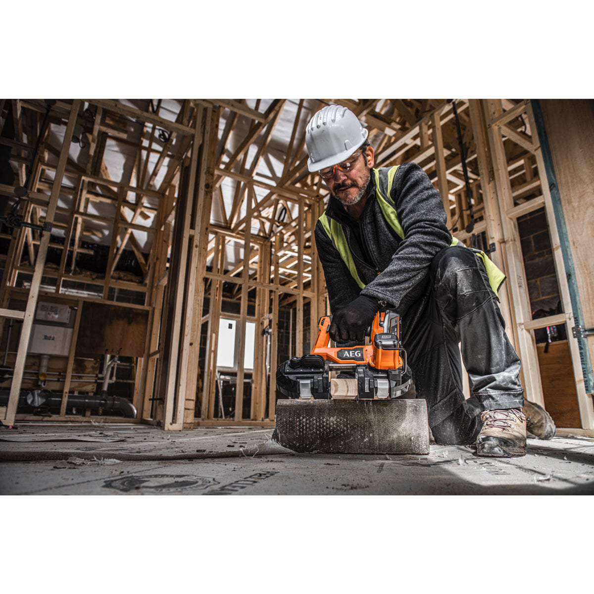 Fierăstrău cu bandă AEG BNS 18SBL, BNS18SBL-0, 4935498943