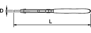 62707 Cleste reglabil cu auto-blocare si arc de redeschidere, L 10”