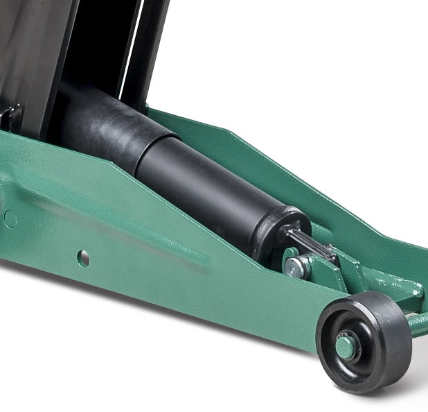 Cric hidraulic de atelier 2T, cu roti din cauciuc dur - 2T-C HRW
