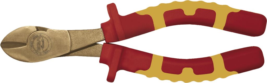 79044 Cleste cu tais lateral Heavy Duty anti-ex Cu-Be izolat la 1000 V, L 160