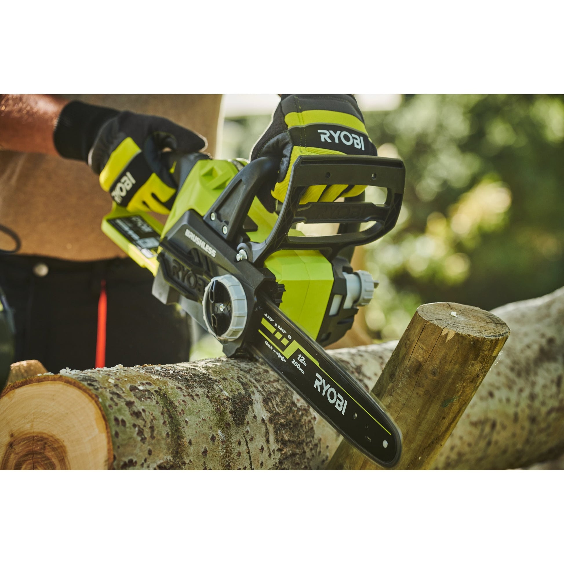 Fierastrau cu lant 18V ONE+ brushless, lama 30 cm, cu acumulator 5.0Ah - RCS18X3050F