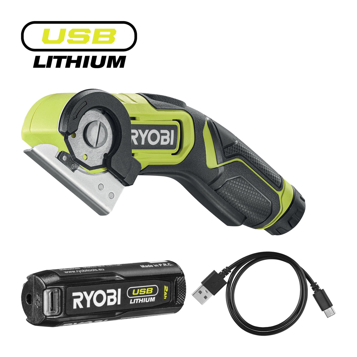 Cutter USB Lithium 4V, cu acumulator 2.0Ah - RCT4-120G
