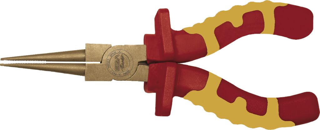79036 Cleste cu varfuri rotunde anti-ex Cu-Be izolat la 1000 V, L 160