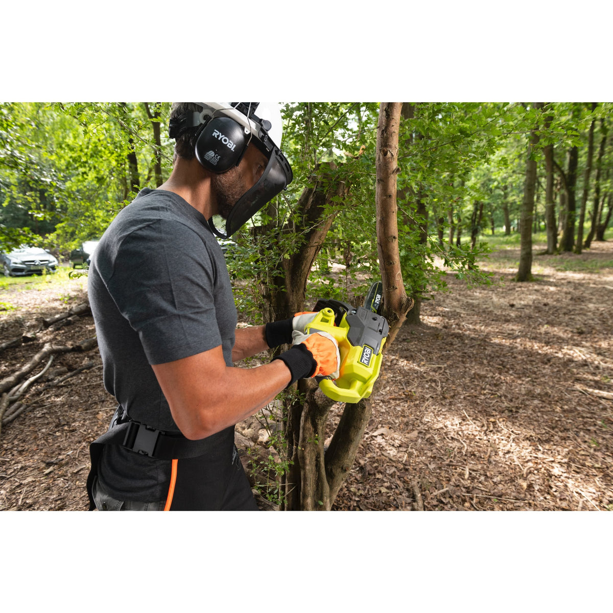 Fierastrau cu lant 18V ONE+, lama 20 cm (fara acumulator) - RY18CS20A-0