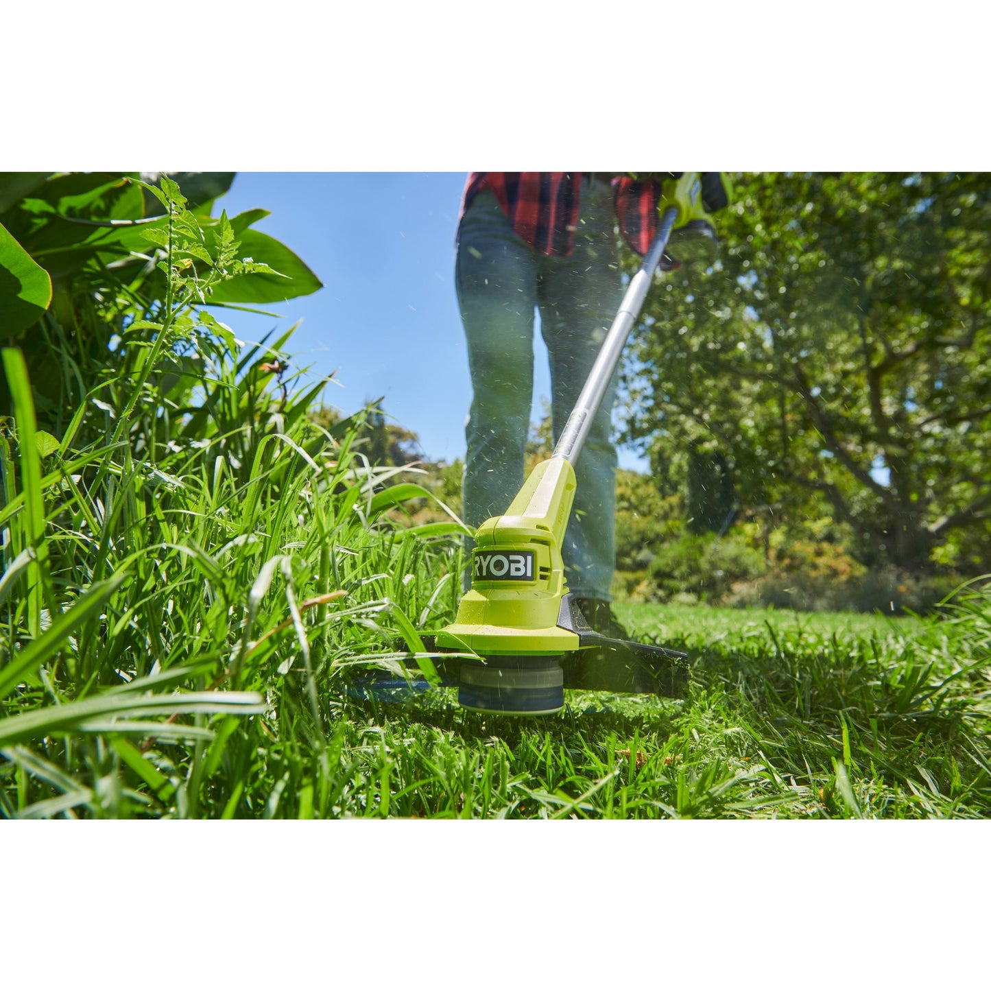 Trimmer iarba 18V ONE+, latime taiere 23cm (fara acumulator) - RY18LT23A-0