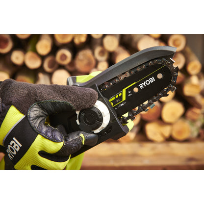 Fierastrau de toaletare 18V ONE+ brushless, lama 10 cm, cu acumulator 2.0Ah - RY18PSX10A-120