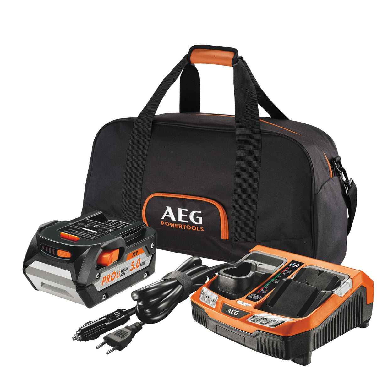 Mașină de șlefuit AEG Mașină de șlefuit orbitală 18 V, BEX18-125-0, 4935451086