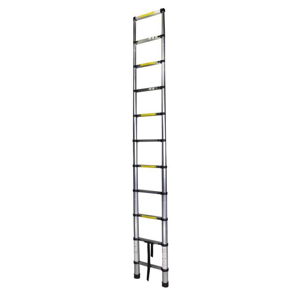 Scara telescopica aluminiu Bisonte STR1032 11 trepte inaltime maxima 3.20 m