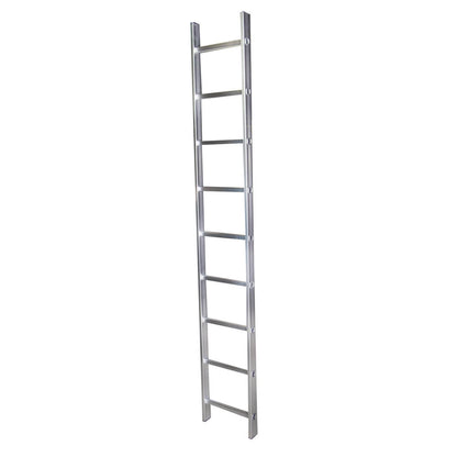 Scara simpla aluminiu BISONTE STR109 9 trepte inaltime maxima 2.53 m