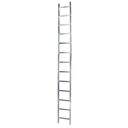 Scara simpla aluminiu BISONTE STR113 13 trepte inaltime maxima 3.8 m