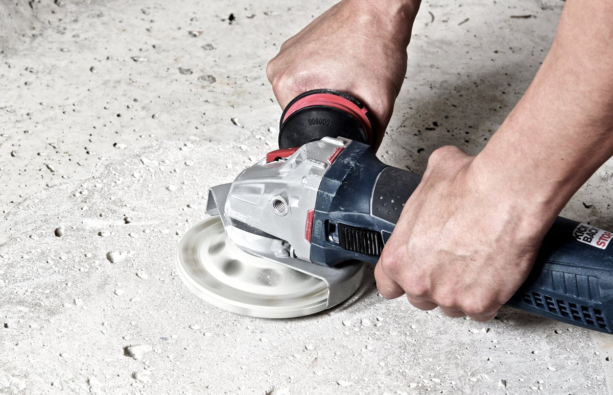 Disc diamantat, tip oala, pentru slefuire, DS 300 B, 125 x 22.23 x 7 x 5 mm