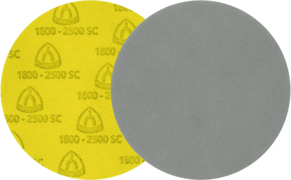 Disc abraziv cu autofixare, pentru slefuire vopsea / lac / chit, FD500, 125 mm, granulatie 3000
