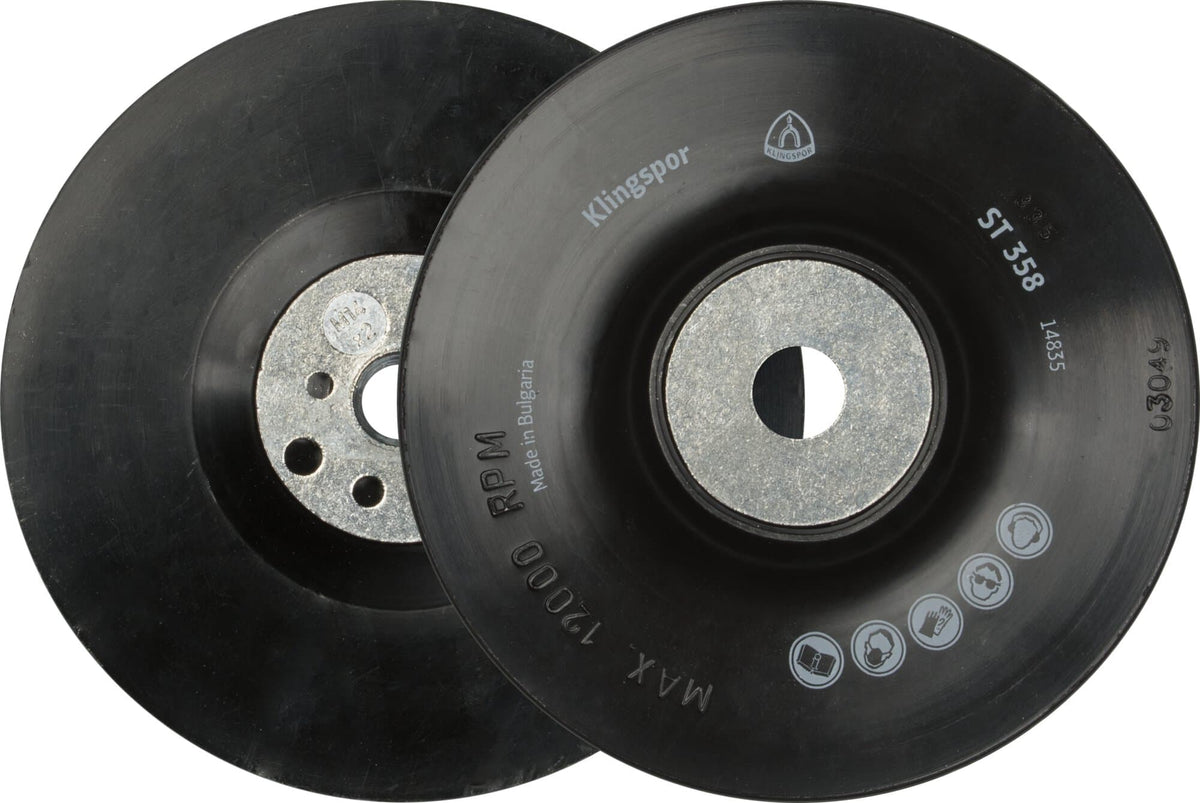 Suport pentru disc abraziv, pentru polizor unghiular, ST 358, 125 mm